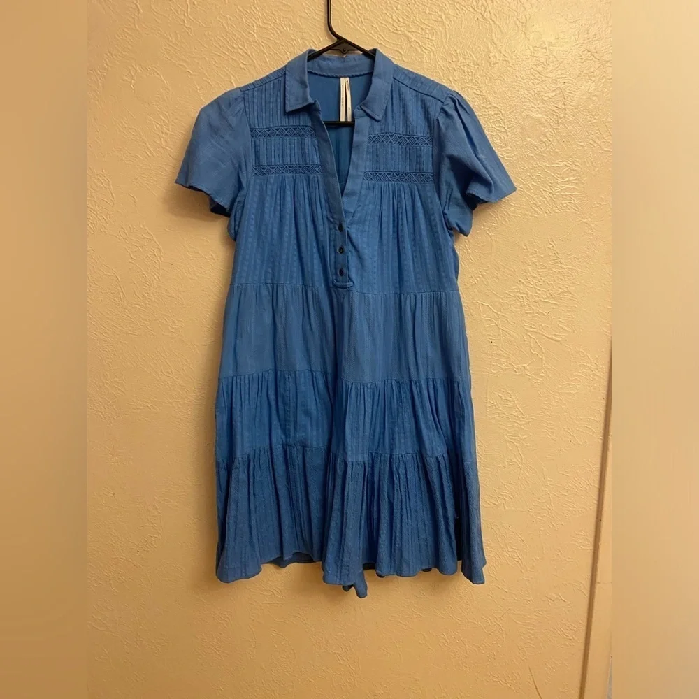 Anthropologie Tiered Ruffled Sundress